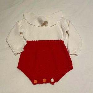 Adorable Christmas Romper - new without tags!